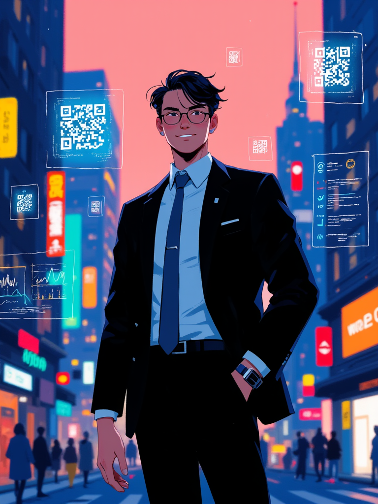 O Futuro do Networking com Cartões Digitais QR